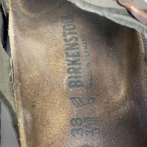 Birkenstock Mayari Mocha Strappy Toe Loop Sandals Slide Women's 38 EU/7 US - Picture 7 of 11